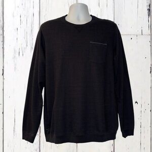 TravisMathew Navy Long Sleeve Crewneck Pullover Sweatshirt Men’s Size L